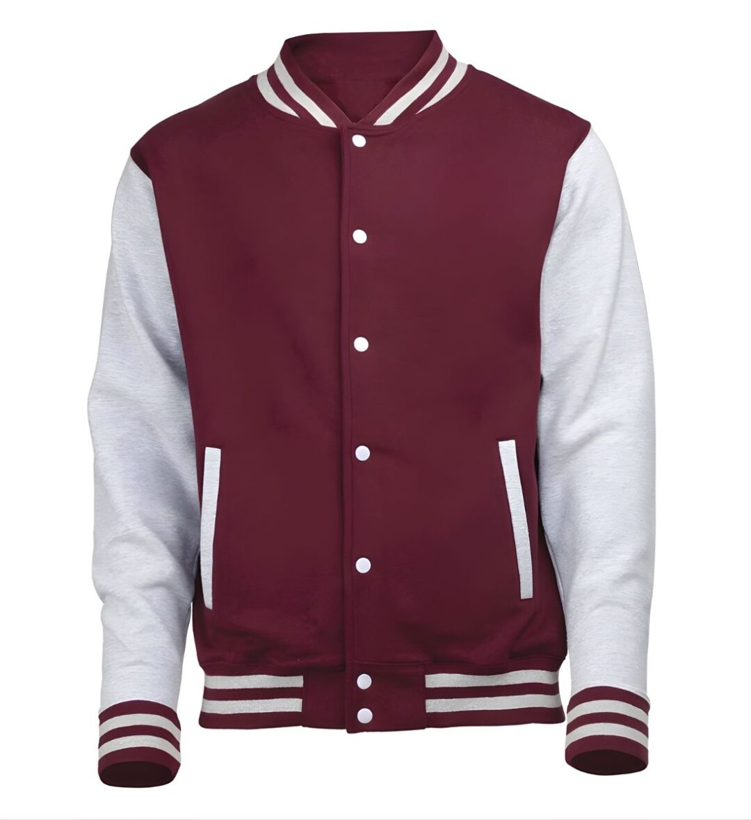 Varsity Jacket With Cotton Sleeves ONCK-4801