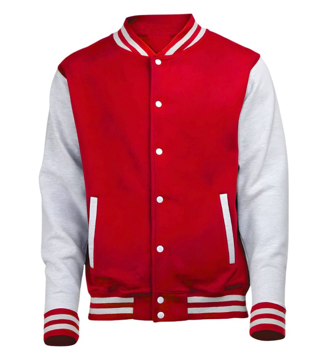 Varsity Jacket With Cotton Sleeves ONCK-4802