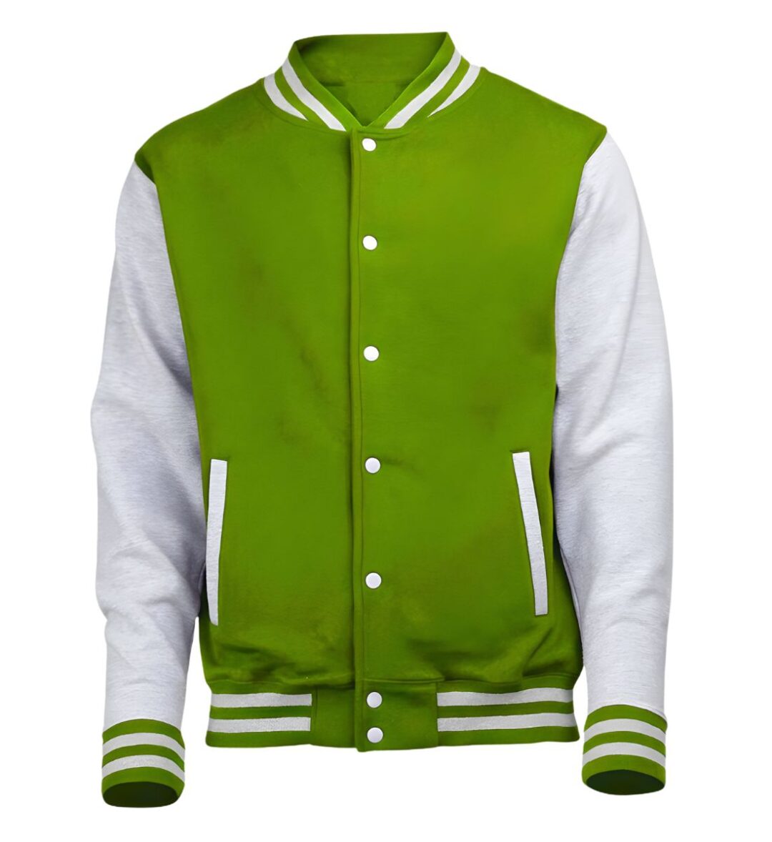 Varsity Jacket With Cotton Sleeves ONCK-4805